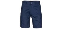 Middle Weight Cotton Double Slant Cargo Shorts