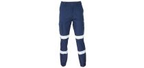 SlimFlex Bio-Motion Segment Taped Cargo Pants- Elastic Cuffs