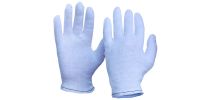Interlock Poly/Cotton Liner Hemmed Cuff Gloves