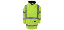 HiVis Breathable Rain Jacket Biomotion tape
