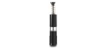 Metal Salt Or Pepper Mill With Spring Dispenser