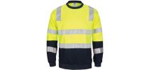 HiVis D/N 2Tone Fleecy Sweater