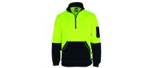 HiVis 1/2 Zip Super Fleecy
