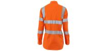 Ladies Hivis L/W Cotton VIC Rail Shirt