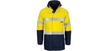 HiVis "4 IN 1" Cotton Drill Jacket with Generic R/Tape