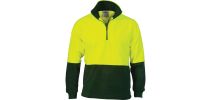 HiVis Two Tone 1/2 Zip Polar Fleece