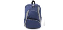 Backpack In A Two Tone Fabric