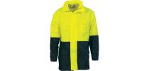 HiVis Two Tone Light weight Rain Jacket
