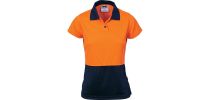 Ladies HiVis Two Tone Polo - Short Sleeve