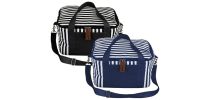 The Range Striped Cotton Canvas Cooler