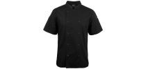 Short Sleeve Snap Button Chefs Jacket