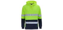 Hi Vis D+N 330G PULL OVER HOODIE
