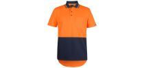 JBs Hi Vis Short Sleeve Drop Tail Polo