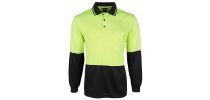Hi Vis LONG SLEEVE JACQUARD NON CUFF