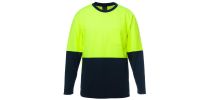 Hi Vis LONG SLEEVE TRAD T-SHIRT