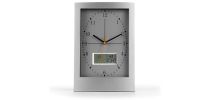 Oblong Analog Plastic Wall Clock