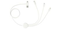Bullet 5-in-1 Charging Cable with Antimicrobial Additive