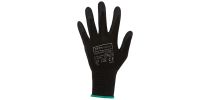 JB's PREMIUM BLACK NITRILE BRTHABLE GLOVE(12 PACK)