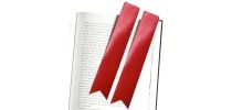 The Range Leather Bookmark