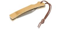 Stainless Steel And Bamboo Foldable Knife Beckett