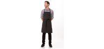 Bib Apron with Contrasting Ties