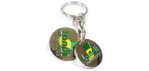 Trolley Coin Keyrings
