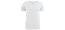 American Mens Vneck White