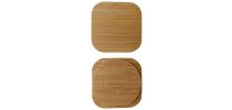 Nelson Wireless Bamboo Fast Charger