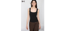 C 3D Knit Ribbed Square Neck Sweater UNIQLO