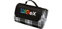 Jenolan Picnic Rug-Black/White