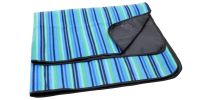 Jamaica Picnic Rug-Blue Stripe