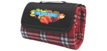 Antigua Picnic Rug-Red Check