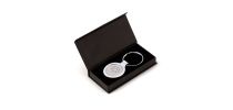 Round Metal Keyring