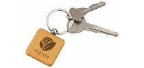 Frontier Square Keyring