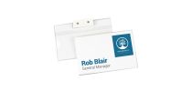 Magnetic Clear Name Badge