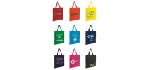 Short Handle Coloured Calico Bag