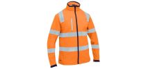 Taped Hi Vis Soft Shell Jacket