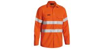 TenCate Tecasafe® Plus 700 Taped Hi Vis FR Vented Shirt - Orange
