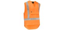 X Taped Hi Vis Detachable Safety Vest