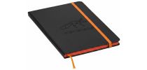 Excel A5 Coloured Edge Notebook