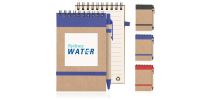 Eco Notepad Recycled Paper Spiral Bound with Z244