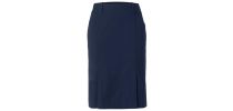 Pleat Straight Skirt