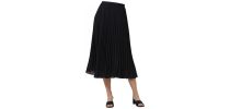 Womens Georgie Midi Pleated Skirt