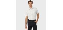 Stretch Twill Short Sleeve Mens Shirt