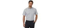 Mens Avignon Stripe Short  Sleeve Shirt