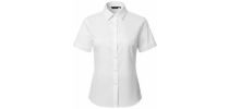 Ladies Stretch Twill Short Sleeve Shirt