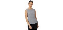 Avignon Abstract Print Sleeveless Shell Top