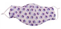 Face Mask Hortense Bright Blue