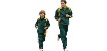Unisex Adults Track Suit Jacket With Contrast Panels