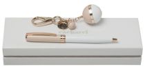 Set Bird Beige (ballpoint Pen & Key Ring)